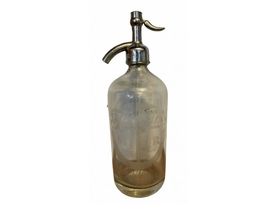 Vintage Seltzer Bottle Harvilla