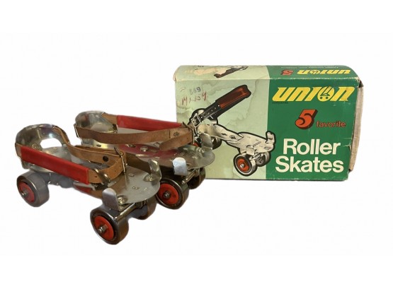 NEW - MCM 1950s Union Roller Skates