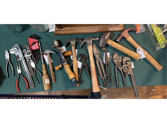 18 Pieces - Antique Tools