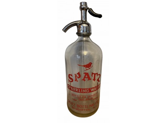 Vintage Spatz Sparkling Water Seltzer Bottle