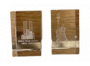 9/11 Collectible Glass