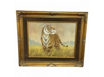 Canvas Tiger Painting