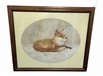 Limited Edition Red Fox Print, Signed & Numbered