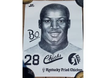 Bo Jackson Memphis Chicks Poster