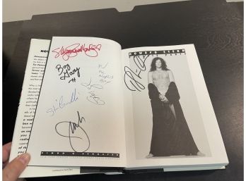 Signed Howard Stern Book With Multiple Signatures