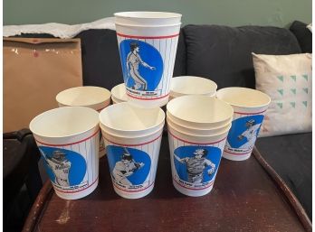Vintage MLB Cups - Don Mattingly Keith Hernandez Daryl Strawberry