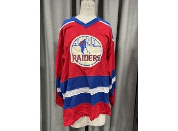 WHA NY Raiders 1972 Hockey Jersey  Size Large