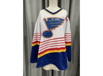 St Louis Blues Gretzky 99 Hockey Jersey Size