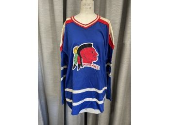 IHL (Minor League) Muskegon Mohawks Game Used Jersey Size 46