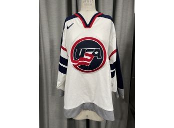 1998 US Olympic Hockey Jersey  Chelios Size 44
