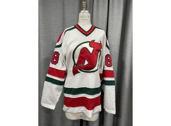 NJ Devils Authentic 1982-83 Gary Howatt #88 Hockey Jersey (fighting Strap)