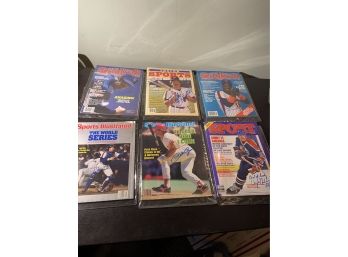 Signed Magazines Includes Wayne Gretzky, Mike Schmidt, Gary Carter