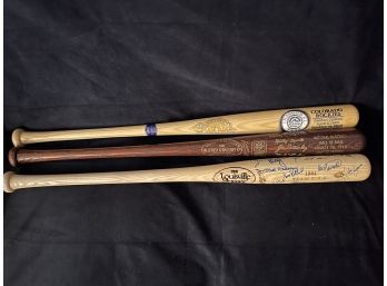 Limited Edition HOF Class Of 74  Mickey Mantle Bat, Signed 1984 Team USA Olympic Baseball Team And Inaugural
