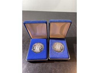 2 - 1986 NY Mets World Champion Coins