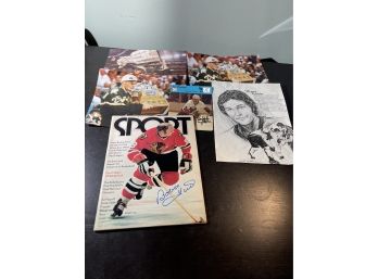 Signed NHL Hockey Photos 8x10 HOF Brian Trottier