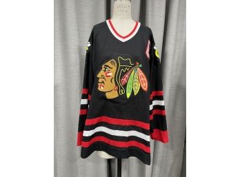 Chicago Black Hawks Alternative #7 Chelios Hockey Jersey Size Large