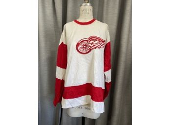 Detroit Red Wings - Andre St. Laurent Game Used Jersey No Size
