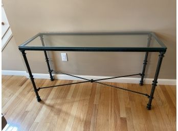 Entryway / Hall Table , Glass Top