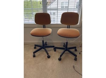 Mid Century Modern Rolling Office Chairs