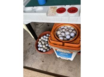 Buckets Of Golf Balls