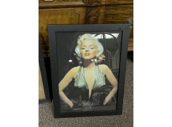 Marilyn Monroe Framed Artwork  12x17