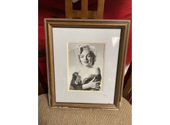 Marilyn Monroe Framed Artwork 9x11