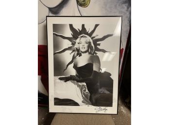 Marilyn Monroe Framed Artwork 22x30