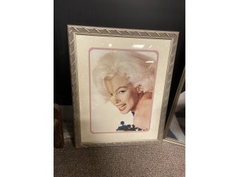 Marilyn Monroe Framed Artwork 17x21