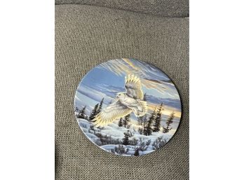 Owl Collectible Plate
