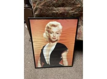 Marilyn Monroe Framed Artwork 17x20
