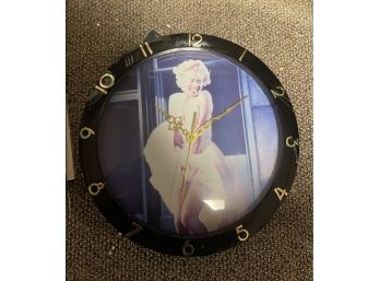 Marilyn Monroe Clock 11x11
