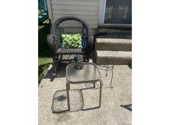 Patio Chair And Tables
