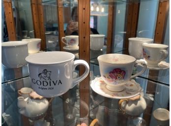 Disney Alice In Wonderland Tea Cup Saucer, Godiva Mug
