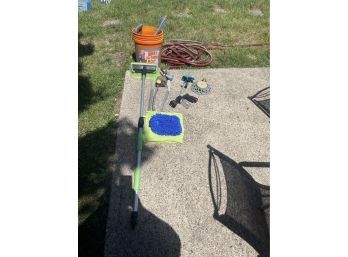 Garden Tool, Garden Hose With Holder, Car Wash Tools