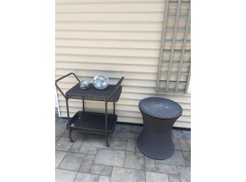 Patio Cart, Patio Side Table