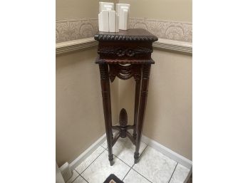 Wood Vintage Pedestal