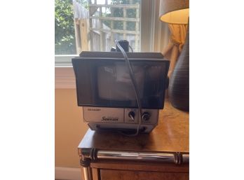 Vintage Sharp Sidekick TV