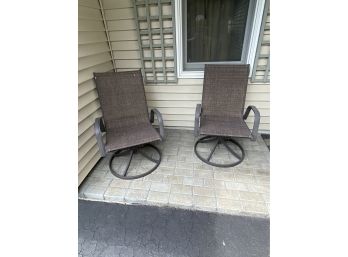 Patio Swivel Chairs