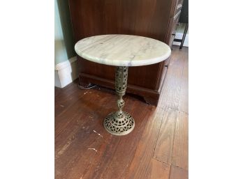 Antique Marble Side Table