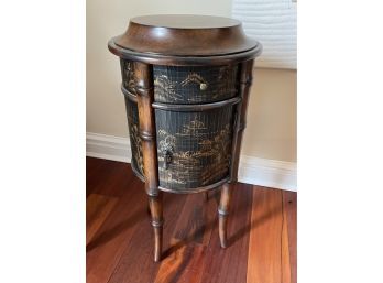 Ethan Allen Isadora Chinoiserie Side Box Table