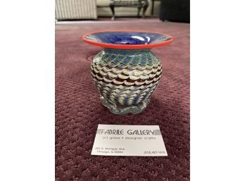 Fabrile Gallery Art Glass Vase