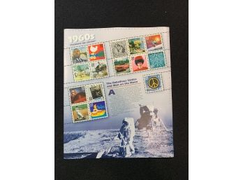 1960s Celebrate The Century Stamp Book