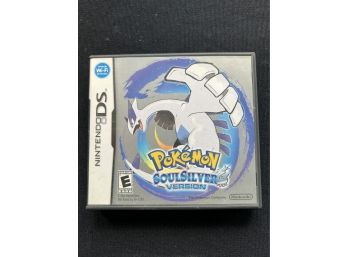 Nintendo DS Game & Case- Pokemon Soul Silver Version