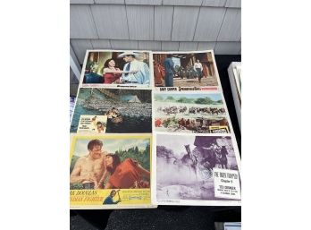 Antique Movie Poster Prints Numbered Early 1900s