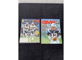 Sports Illustrated & Sports Market Report NFL Patriots Magazines