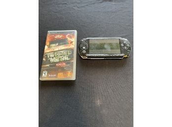 Sony PSP Handheld Gaming Console & Twisted Metal Game