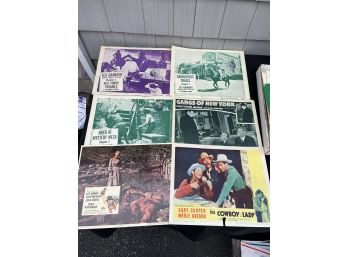 Vintage Movie Poster Prints , Numbered, 1950s