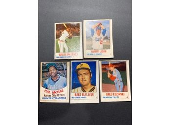 Baseball Trading Cut Out Cards