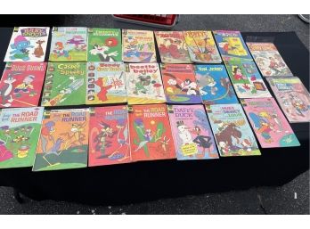 Vintage Comic Books - Looney Tunes, Yogi Bear, Jerry Lewis, Baby Snoot
