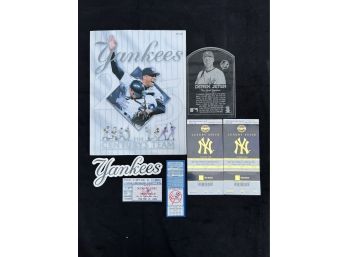 New York Yankee Memorabilia , Derek Jeter Plaque